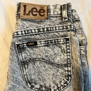 Vintage acid wash Lee jeans